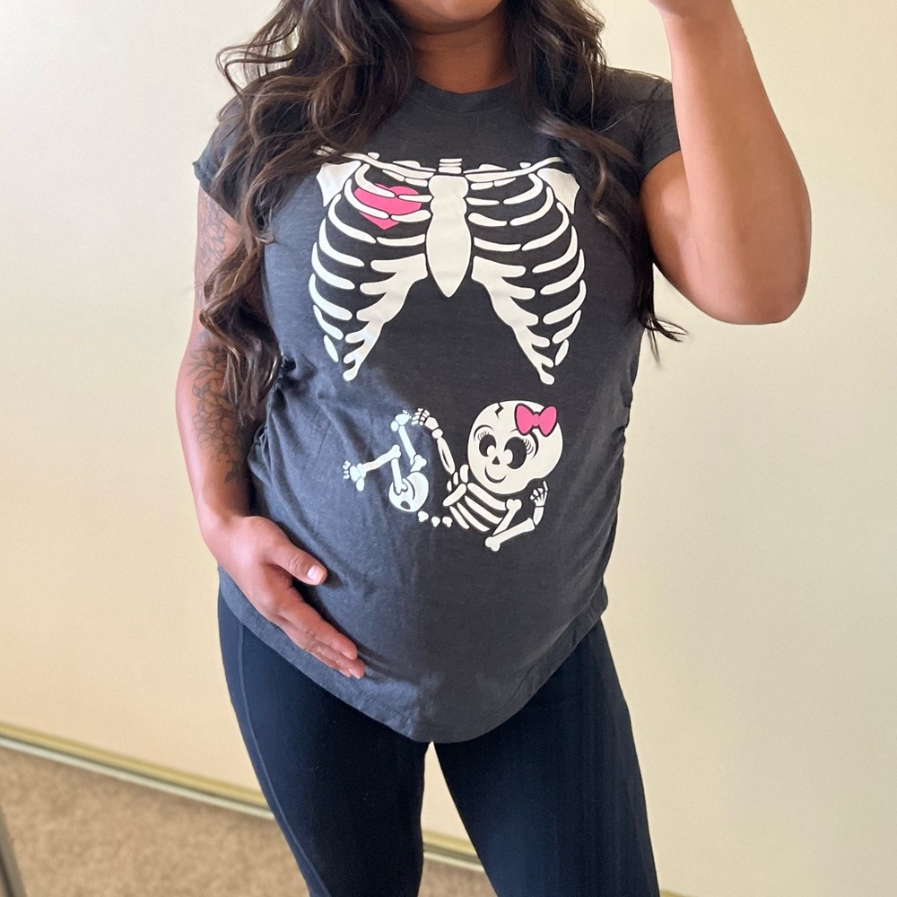 Halloween Maternity T Shirt